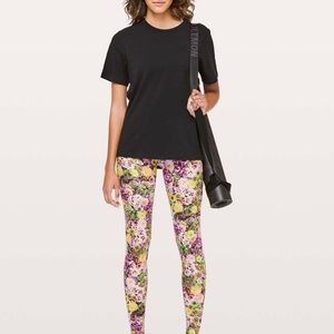 Lululemon high rise Wunder under  Inflorescent  8